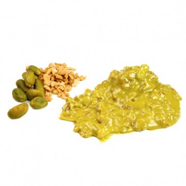 ФИСТАШКОВОЕ ПРАЛИНЕ С ХРУСТЯЩИМИ КУСОЧКАМИ 1,25КГ